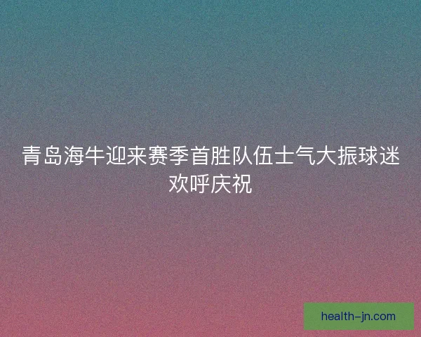 青岛海牛迎来赛季首胜队伍士气大振球迷欢呼庆祝